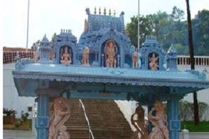 Annapoorna temple entrance gate at Hornadu near homestay